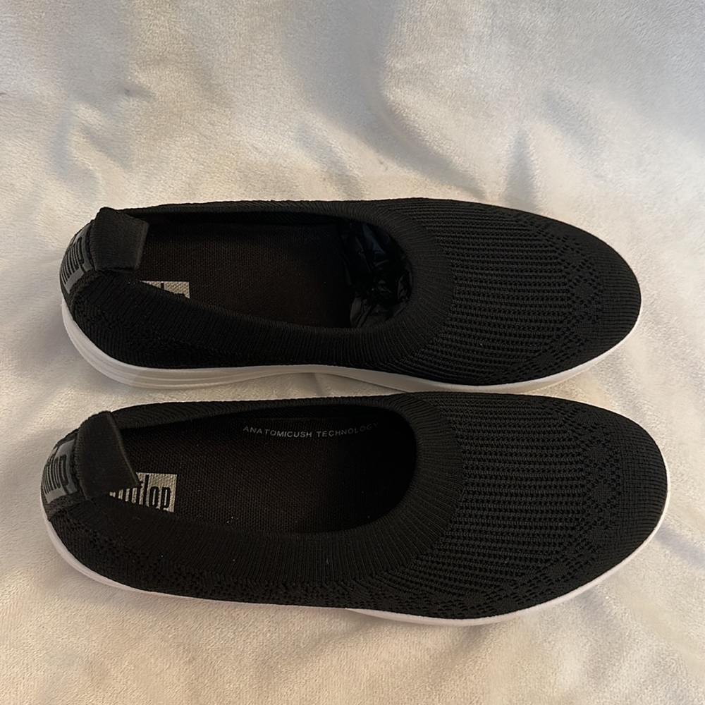 FitFlop ÜBERKNIT™ Slip-On Ballet Flat - Picture 2 of 6